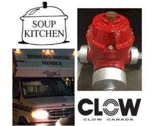 Clow Canada Lends a Helping Hand to Local Soup Kitchen and Food Bank